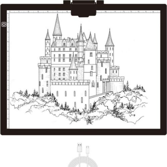 New Light Pad A3 with Top Clip- Open box - Picture 4 of 7